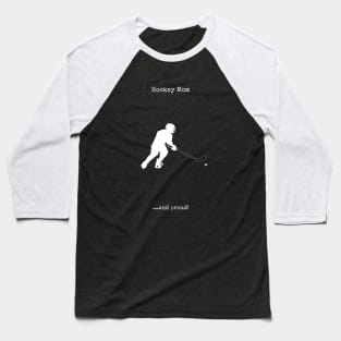 Hockey Mom Baseball T-Shirt